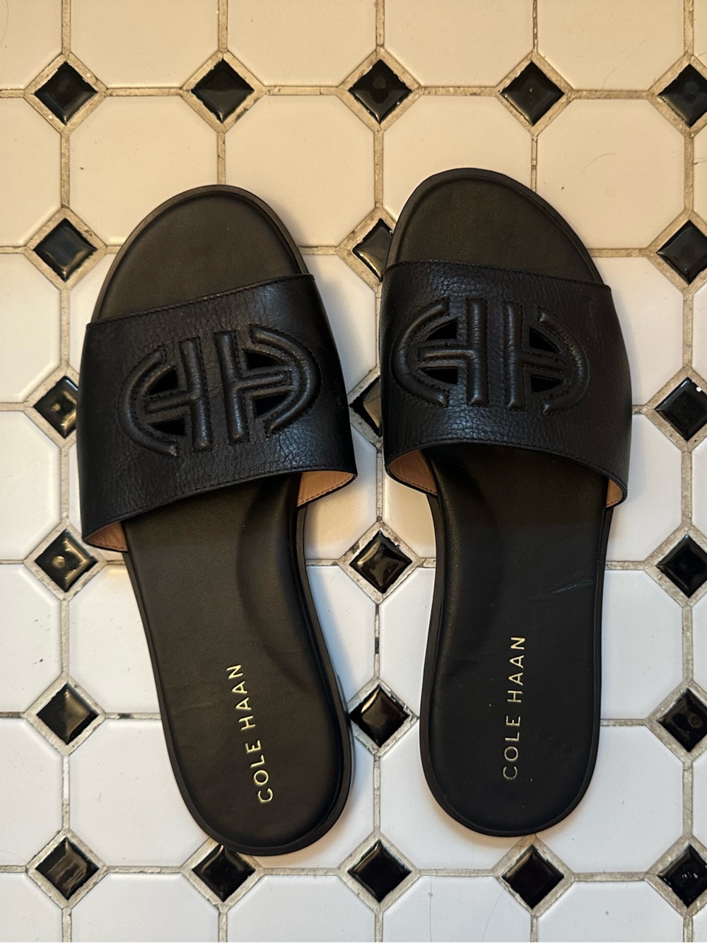 Cole Haan Flynn Logo Slide Sandals